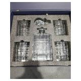 Regal Trunk Crystal Whiskey Decanter Set