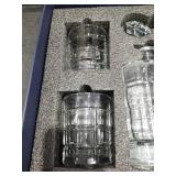 Regal Trunk Crystal Whiskey Decanter Set