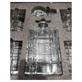 Regal Trunk Crystal Whiskey Decanter Set