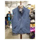 Realtree Blue Full-Zip Hunting Vest Size Large