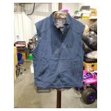 Realtree Blue Full-Zip Hunting Vest Size Large