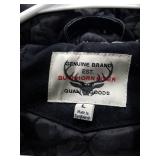 Black Canvas Work Jacket Size Large