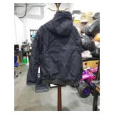 Black Canvas Work Jacket Size Large