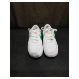 Nike Court Vision Low White Green Sneakers Size 5Y