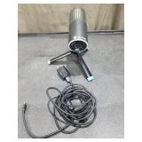 JLab Audio Talk Go USB Microphone | USB-C Output | Cardioid or Omnidirectional | 96k Sample Rate | 20Hz - 20kHz Frequency Response | Volume Control and Quick Mute | Plug and Play