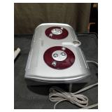 HOMEDICS SHIATSU Foot Massager FM-CRC-2 With Heat FOOT PLEASER