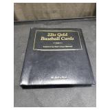 MLB 22kt Gold Baseball Cards Collection