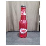 KANSAS CITY CHIEFS BOTTLE BANK 21\"