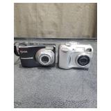 Nikon Coolpix 3100 & Kodak Digital Camera Set
