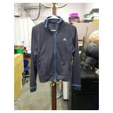 Adidas Full Zip Track Jacket Navy Blue Size Small