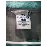 Magellan Outdoors Plush Textured Mint Zip-Up Jacket Size Large