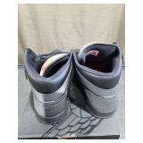 Air Jordan 1 Mid Black White Red Size 11.5