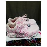 SKECHERS Work JGoldcrown Uno SR Comp Toe (Light Pink) Women