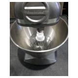Farberware 6 Speed 4.7 Quart Gun Metal Professional Stand Mixer