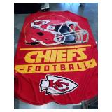 NFL Kansas City Chiefs Sideline Oversized Micro Raschel Throw 62\" x 90\" Blanket, 1 Each
