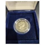 1999 Susan B. Anthony Proof Dollar with Box and COA