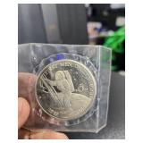 1989 Republic of the Marshall Islands $5 Commemorative Coin