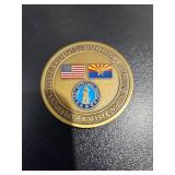 Operation Iraqi Freedom Arizona Military Challenge Coin