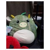 Squishmallows Plush Set - Dragon, Cow, and Devil