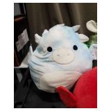 Squishmallows Plush Set - Dragon, Cow, and Devil
