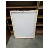 Modern Abstract Brushstroke Canvas Painting