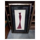 Red Evening Gown Fashion Illustration Picture