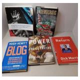 Contemporary Political Book Collection - Set of 5 Hardcovers