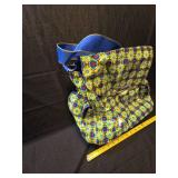 Kalencom vinyl Diaper/messenger Bag Sunflower Pattern