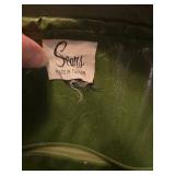 Olive Green Leather Crossbody Bag