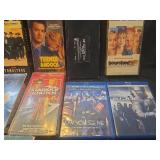 Mixed Movie Collection - DVDs, Blu-rays and Audio Books