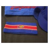 Kansas Jayhawks KU Cap and Apparel Set