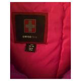 Swiss Tech Winter Ski Jacket Purple/White