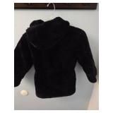 Christie Brooks Girls deep purple Medium Plush Zip-Up Jacket