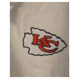Kansas City Chiefs White Long Sleeve Polo Shirt