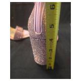 Gianni Bini Pink Crystal Embellished Sandals