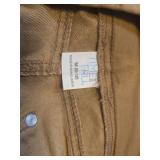 Time and Tru Brown Pull-On Shorts 5\" Inseam