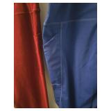 Athletic Workout Leggings Bundle - Burgundy and Royal Blue