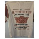 September King Birthday T-Shirt
