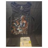 Jimi Hendrix Star Spangled Banner T-Shirt and best dad ever tshirt size L