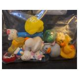 Hello Kitty and Duck Bath Toy Collection