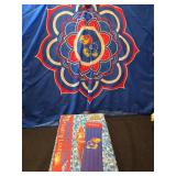 Kansas Jayhawks Mandala Style Swimming Pool coverup and pool float