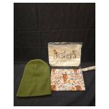3-Piece Accessory Set - Sisters Forever Bag & Highland Cow Pouch