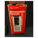 Realistic Voice Activated Microcassette Recorder Model 14-1040