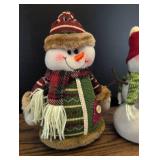 Giftcraft Plush Snowman Duo Holiday Decor