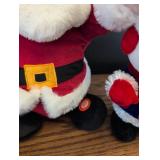 Santa Claus and Snowman Holiday Plush Set