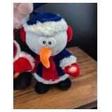 Santa Claus and Snowman Holiday Plush Set