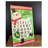 Hallmark Snowman Christmas Countdown Calendar