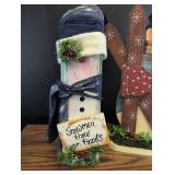 Winter Snowman Decorative Set - 