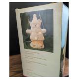 International Bazaar Skiing Snowman Night Light