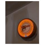 RARE ~ Hooters Illuminated Wall Clock 26" wide~ Beautiful Working Condition~ Original!!! Highly Collectable